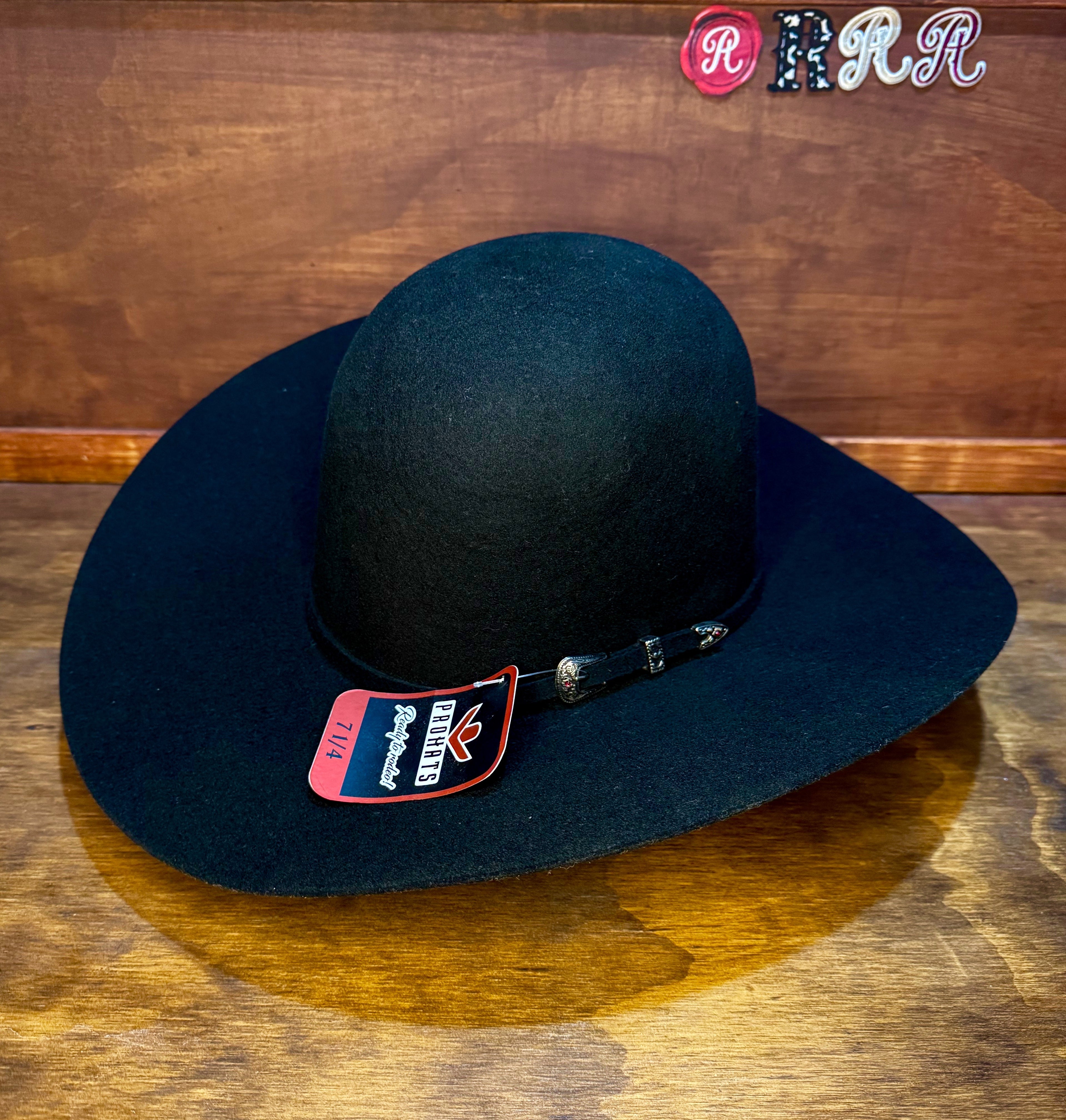 Felt 4x wool Prohats - black