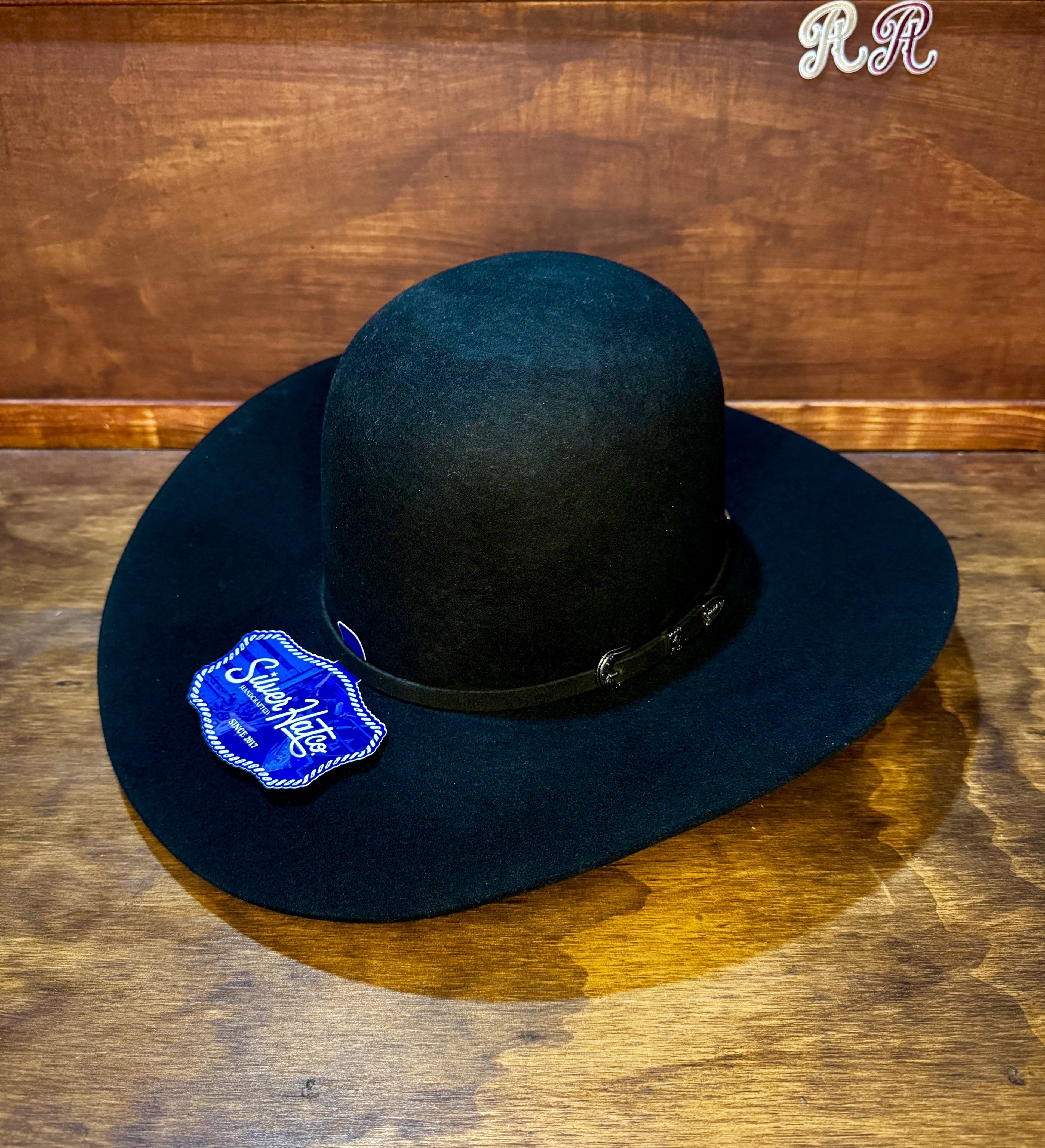 Felt 20x wool silver hat Co. - black