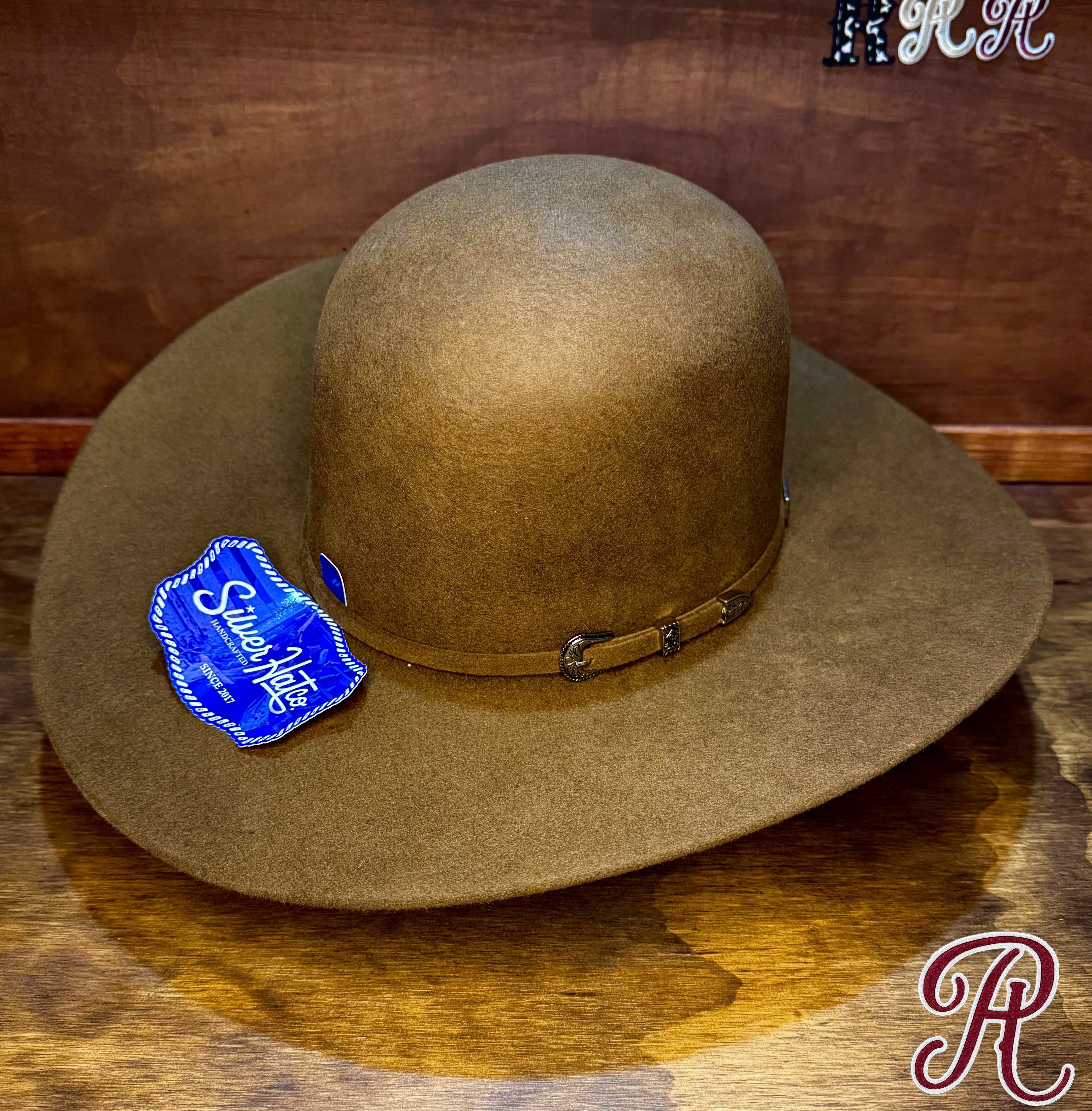 Felt 20x wool silver hat Co. - tobacco