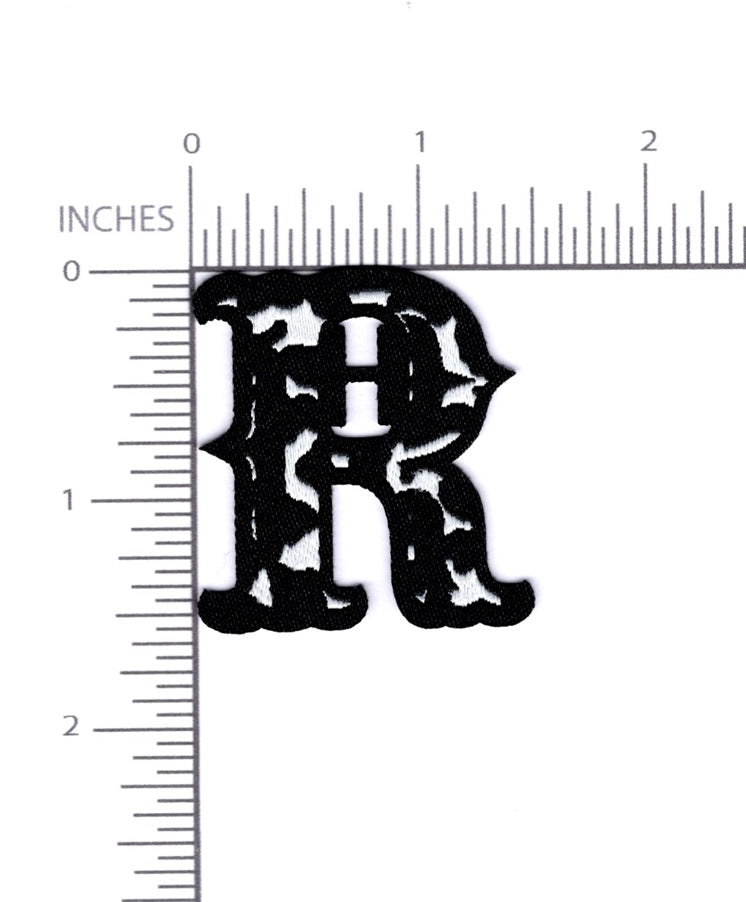 Clasic cow print patch black/white