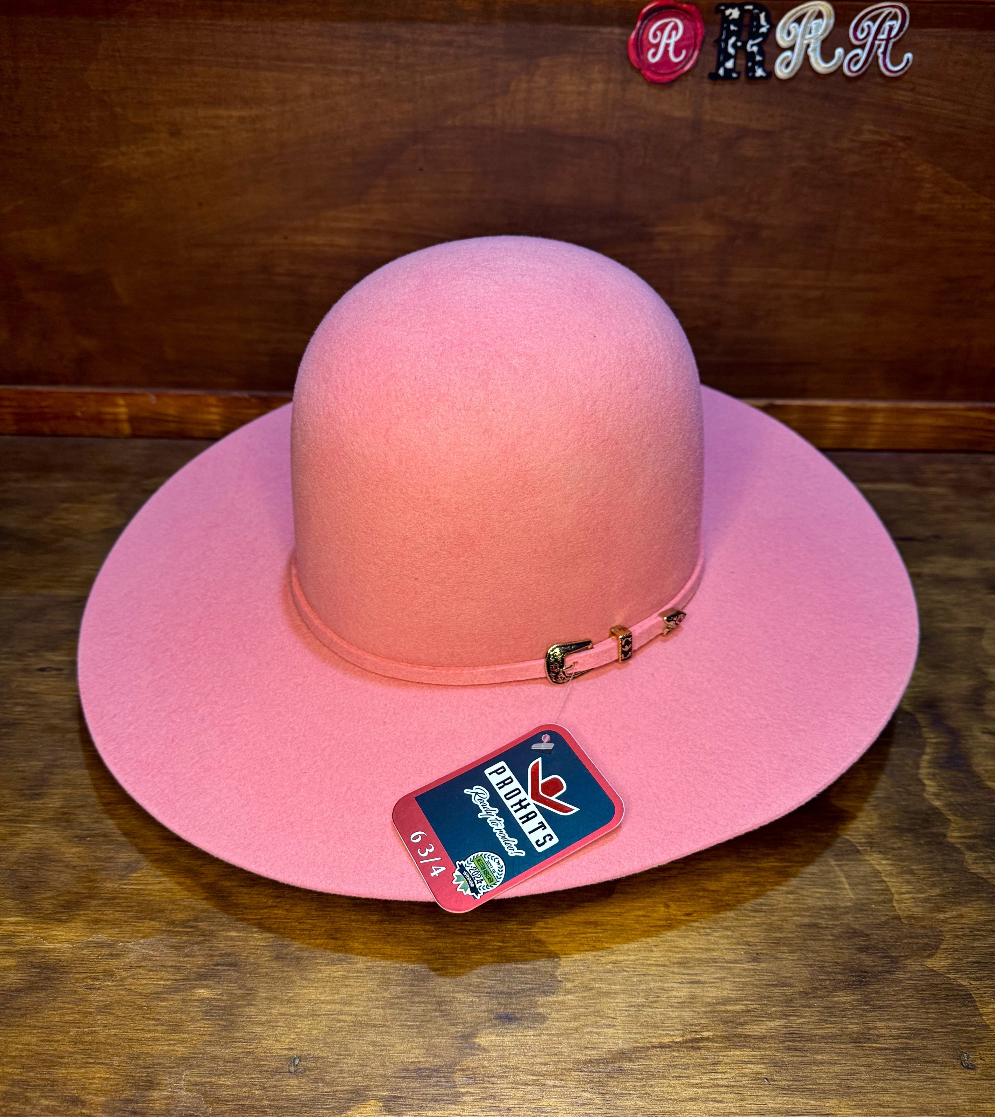 Felt 4x wool Prohats - stockyard pink